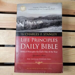 BOOK The Charles F. Stanley Life Principles Daily Bible